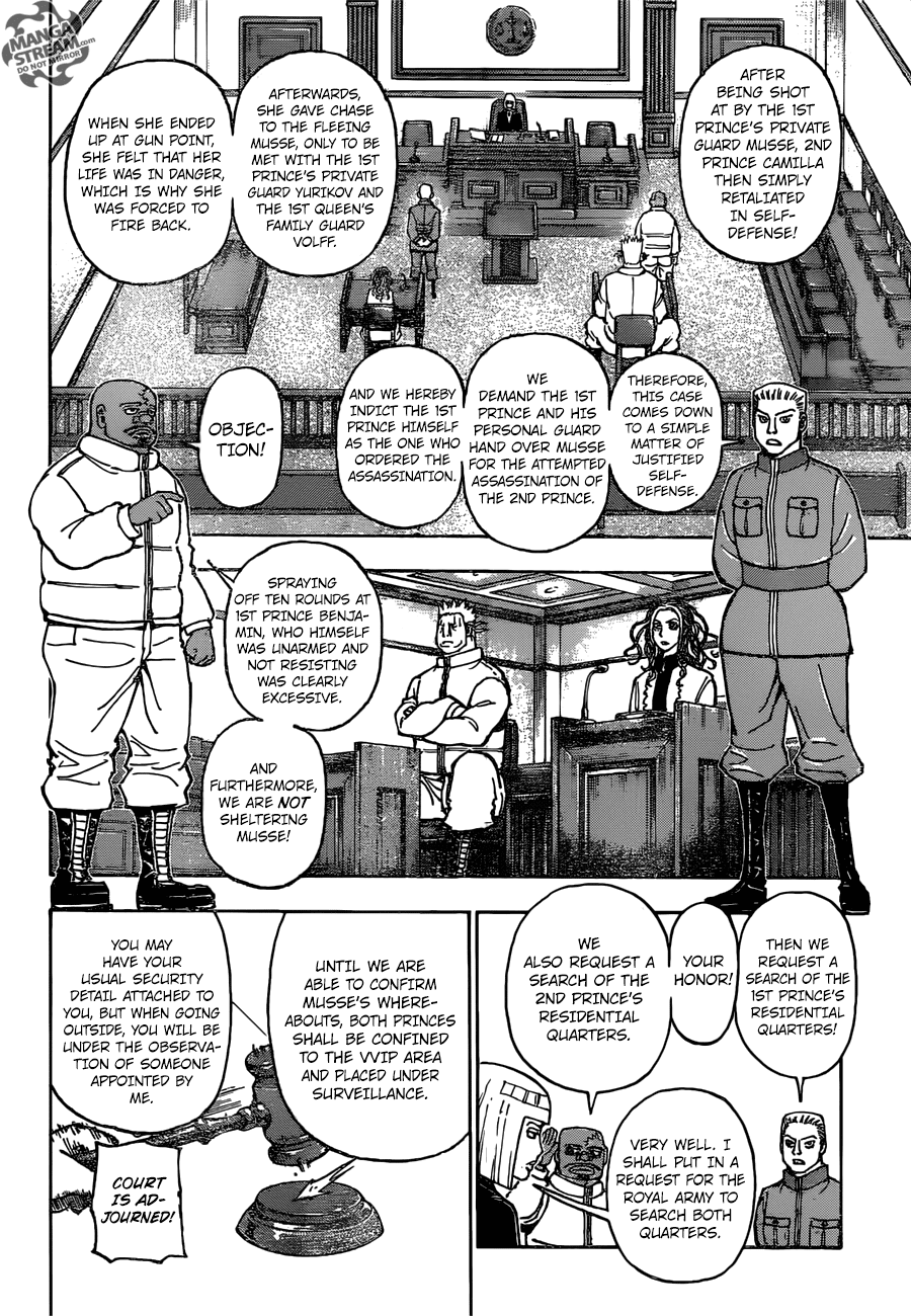 Hunter x Hunter, Chapter 376 image 03